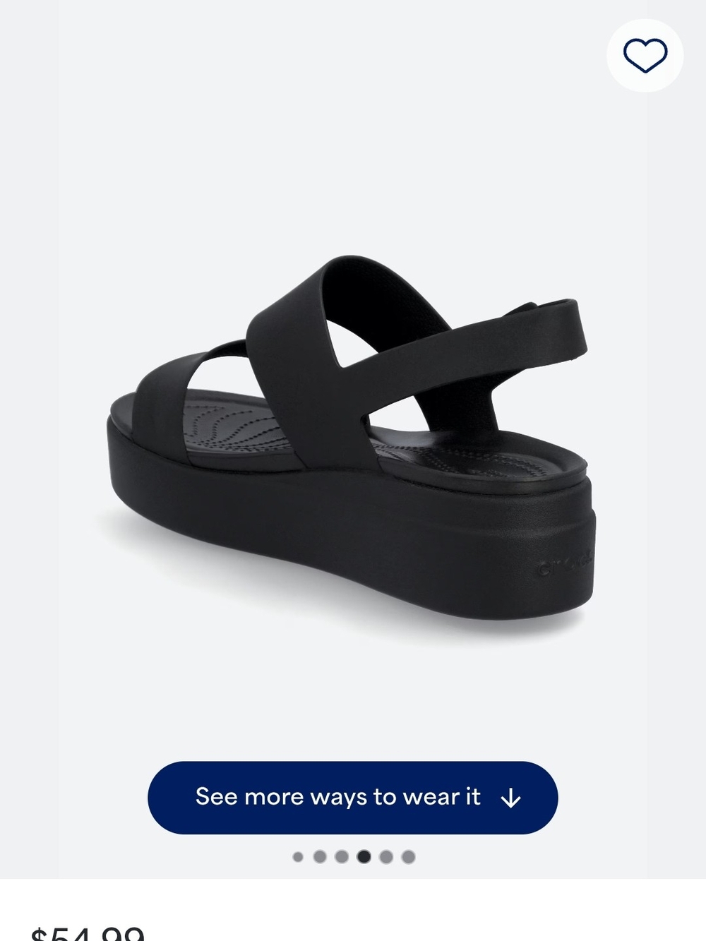 Crocs Platform Sandals - Picture 4 of 5